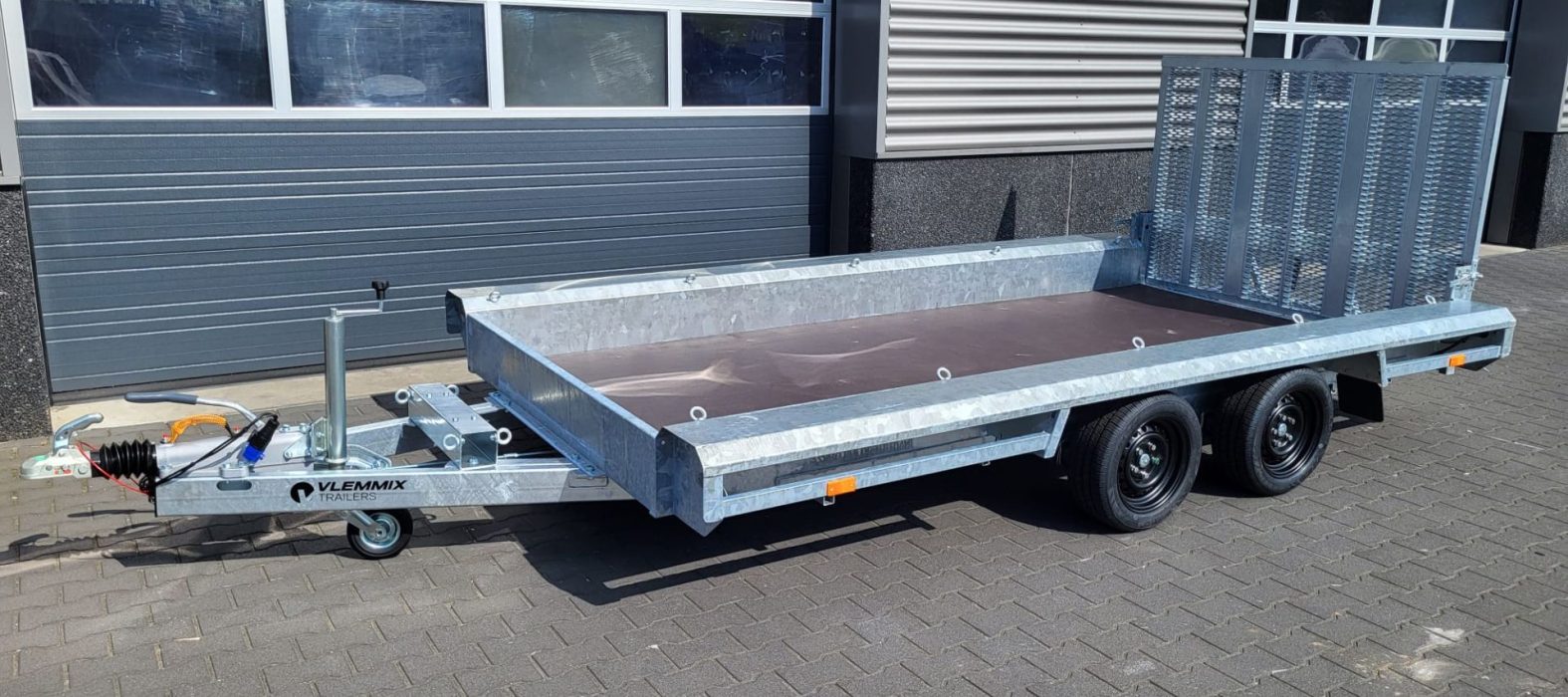 Machinetransporter 400x180 voor klep dicht